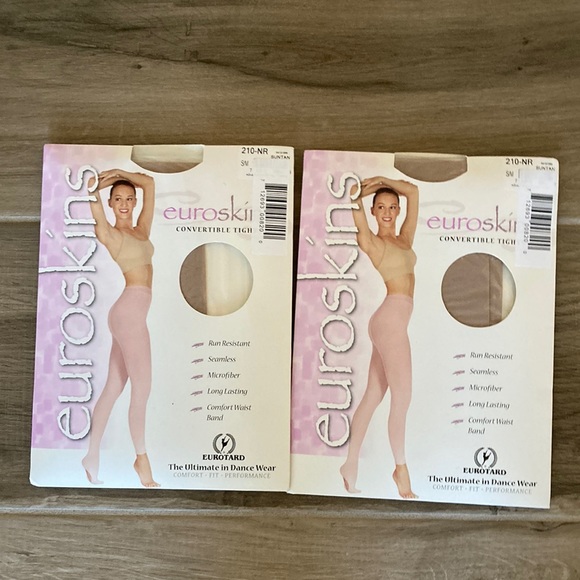 Euroskins Accessories - New Euroskins convertible tights S/M 210-NR Suntan